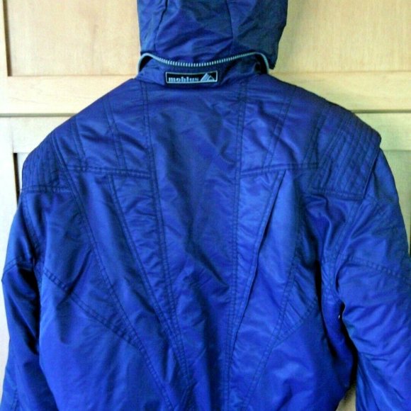 Winter Snowboarding Ski Jacket Size 8 Medium Mobius Bomber Hood Lined Zip Up Top - Picture 8 of 16